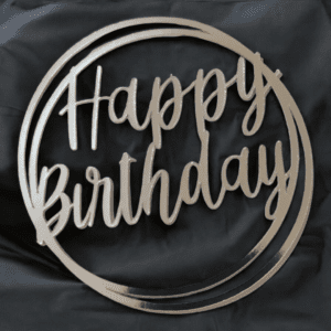 Cake Topper Happy Birthday Mod 569