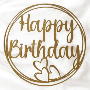 Cake Topper Happy Birthday Mod 568