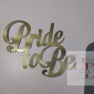 Cake Topper Bride to Be