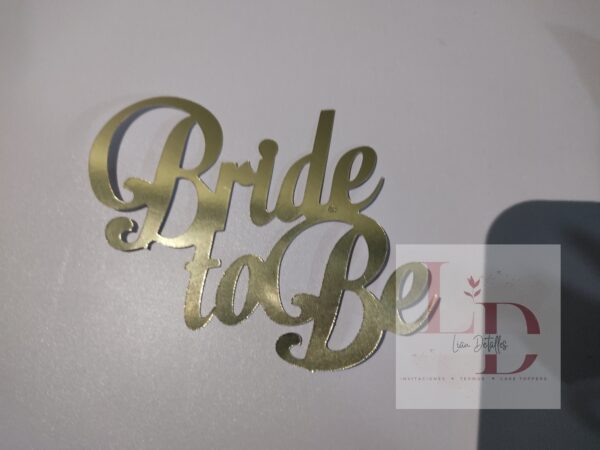 Cake Topper Bride to Be