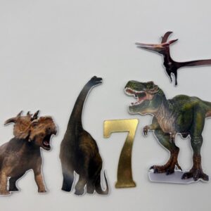 Cake Topper "Dinosaurios"